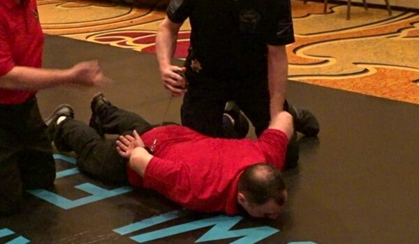 SpiderCuff training session